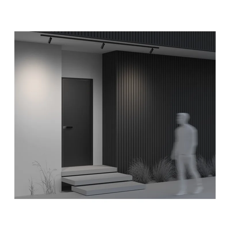 Уличный трековый светильник Фокус / Focus Led Exility IP 4000К 15Вт 36° черный Maytoni O-TR02-1-S-15WB4K 8