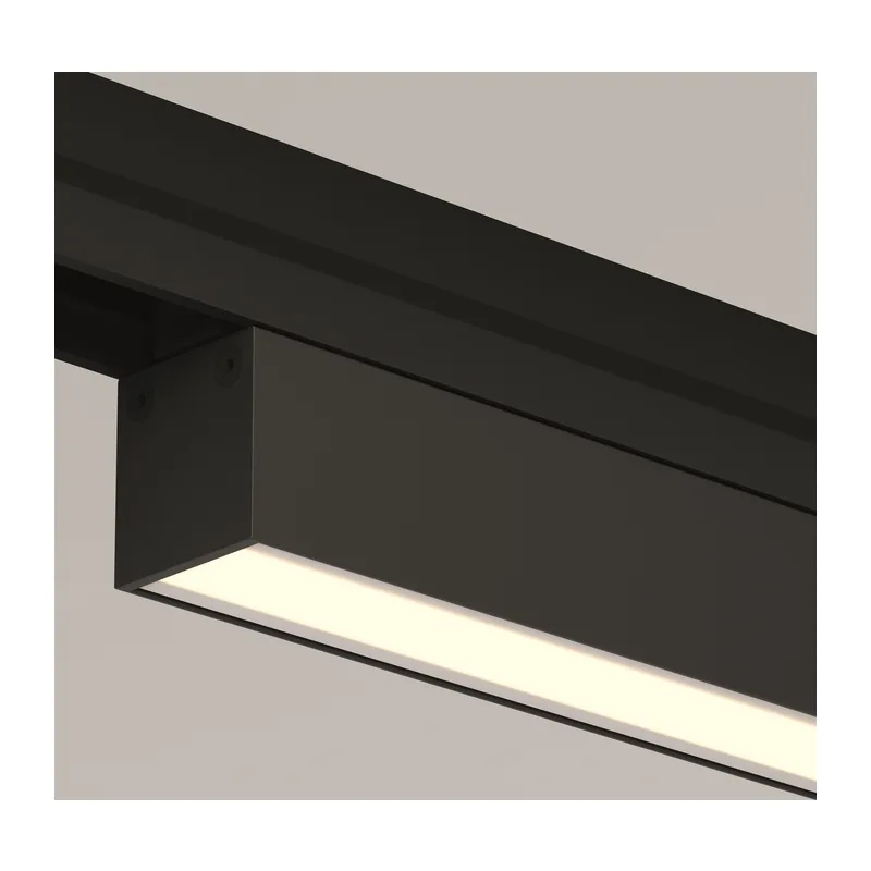Уличный трековый светильник Базис / Basis Exility IP 3000К 24Вт 120° черный Maytoni O-TR02-1-S-24WB3K 10