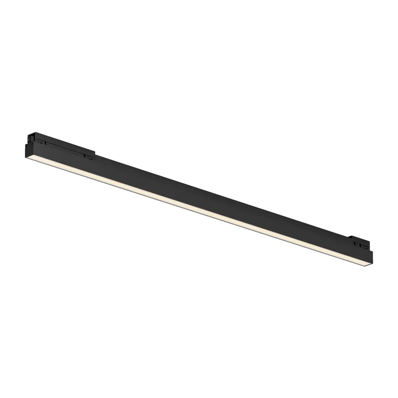 Уличный трековый светильник Базис / Basis Exility IP 3000К 24Вт 120° черный Maytoni O-TR02-1-S-24WB3K