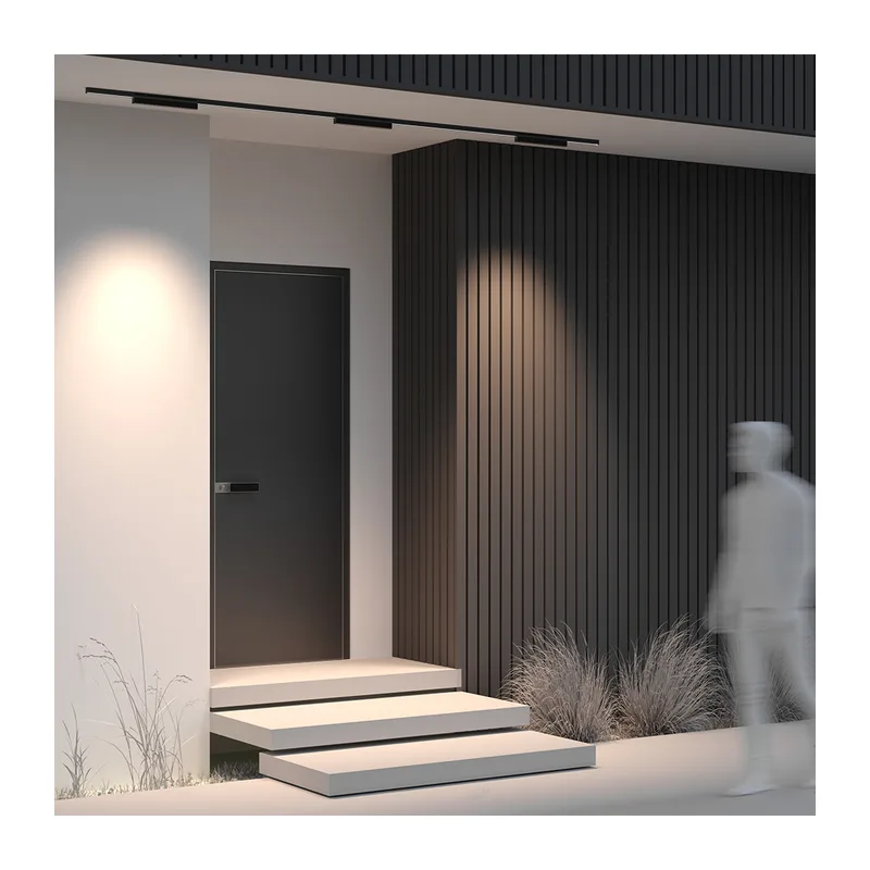 Уличный трековый светильник Точки / Points Exility IP 3000К 18Вт 36° черный Maytoni O-TR02-2-S-18WB3K 4