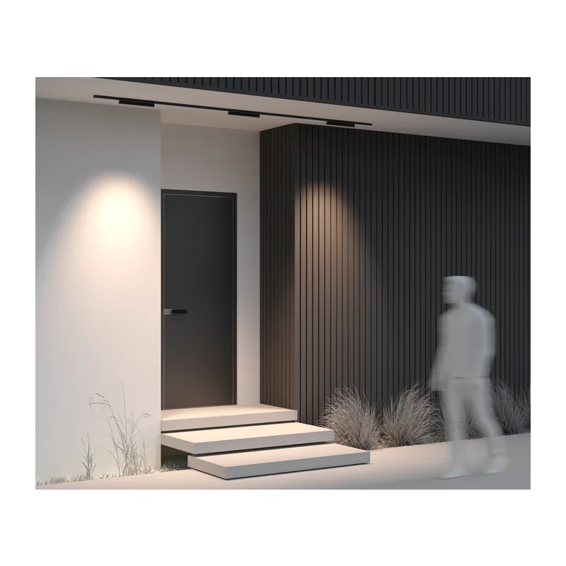 Уличный трековый светильник Точки / Points Exility IP 3000К 18Вт 36° черный Maytoni O-TR02-2-S-18WB3K 8