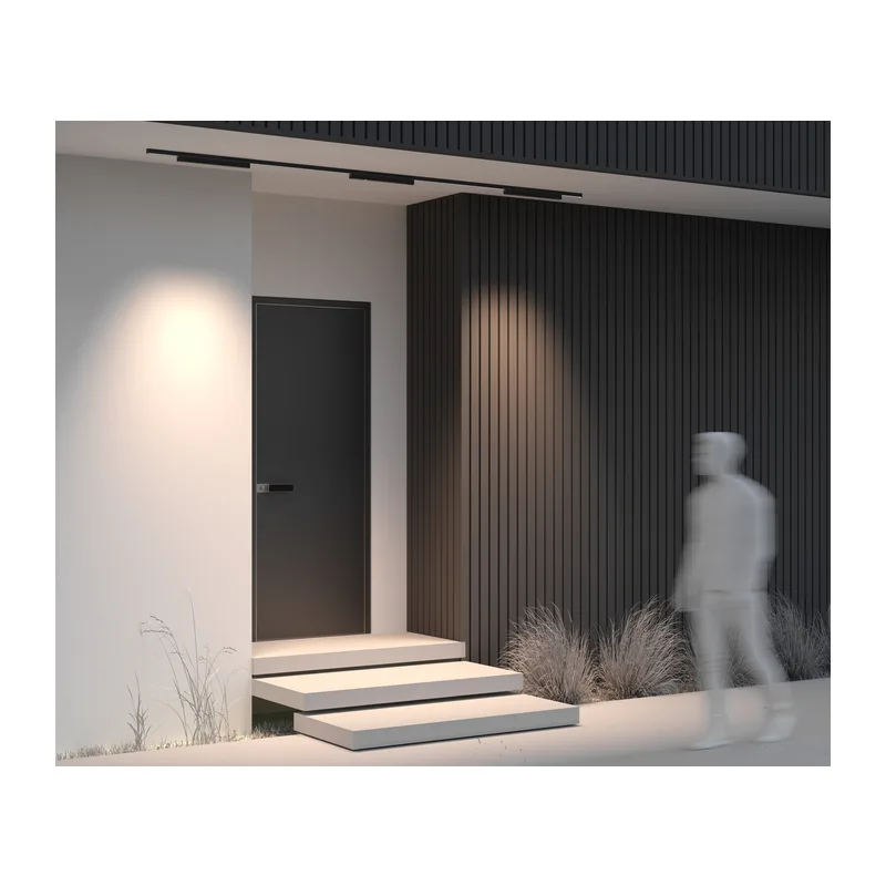 Уличный трековый светильник Точки / Points Exility IP 3000К 24Вт 36° черный Maytoni O-TR02-2-S-24WB3K 7