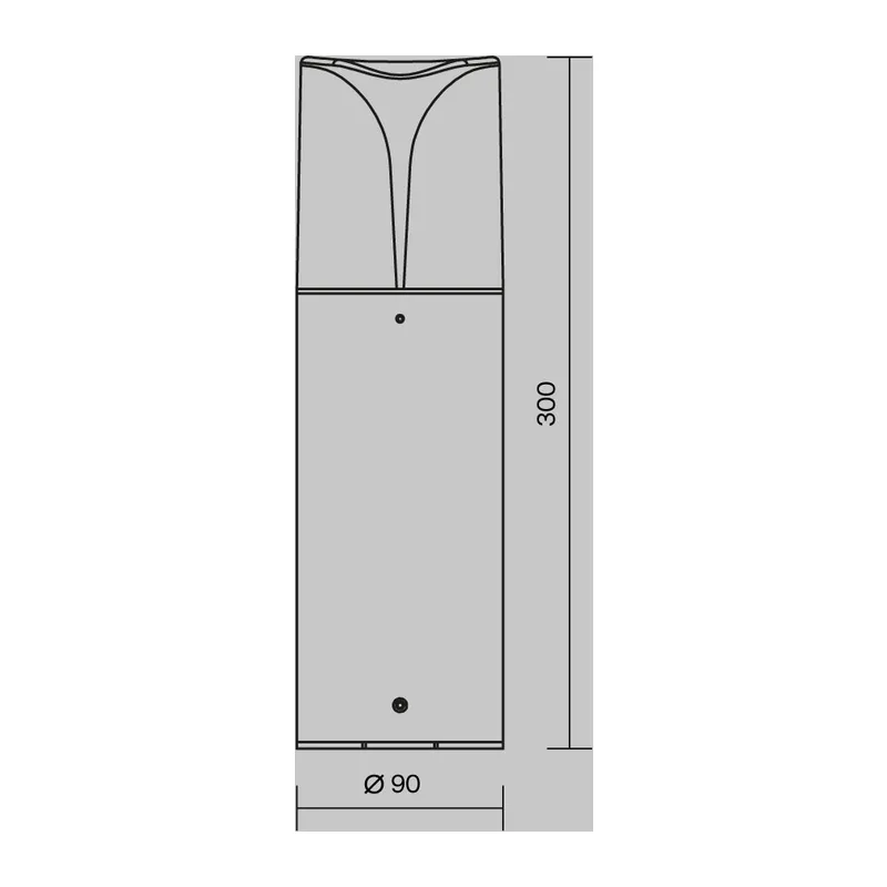 Ландшафтный светильник Пикадилли / Piccadilly E27х1 23Вт IP 44 Maytoni O017FL-01B 7