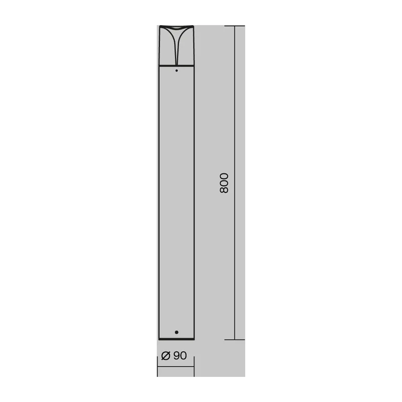Ландшафтный светильник Пикадилли / Piccadilly E27х1 23Вт IP 44 Maytoni O018FL-01B 7
