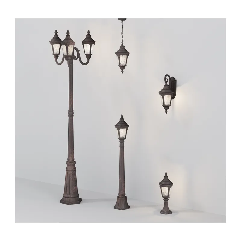 Ландшафтный светильник Гоири / Goiri E27х1 60Вт IP 44 Maytoni O029FL-01BZ 5