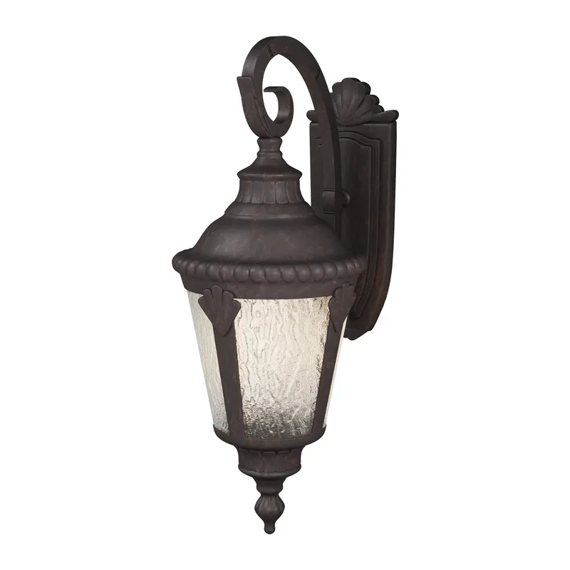 Настенный светильник (бра) Гоири / Goiri E27х1 60Вт IP 44 Maytoni O029WL-01BZ 2