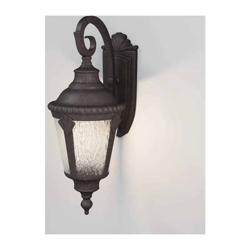 Настенный светильник (бра) Гоири / Goiri E27х1 60Вт IP 44 Maytoni O029WL-01BZ