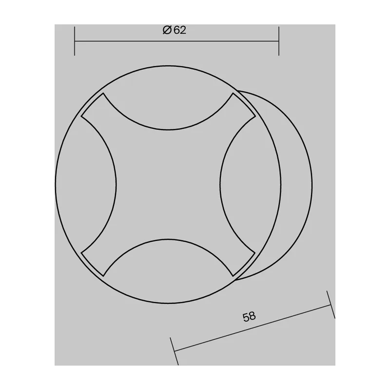 Встраиваемый светильник Бискотти / Biscotti 3000К 3Вт IP 65 Maytoni O036-L3B3K 5