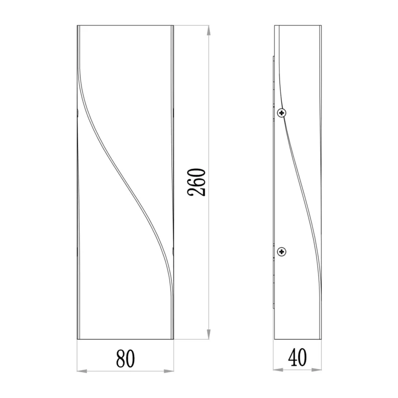 Архитектурная подсветка Твист / Twist 3000К 11Вт IP 65 Maytoni O040WL-L11B3K 3