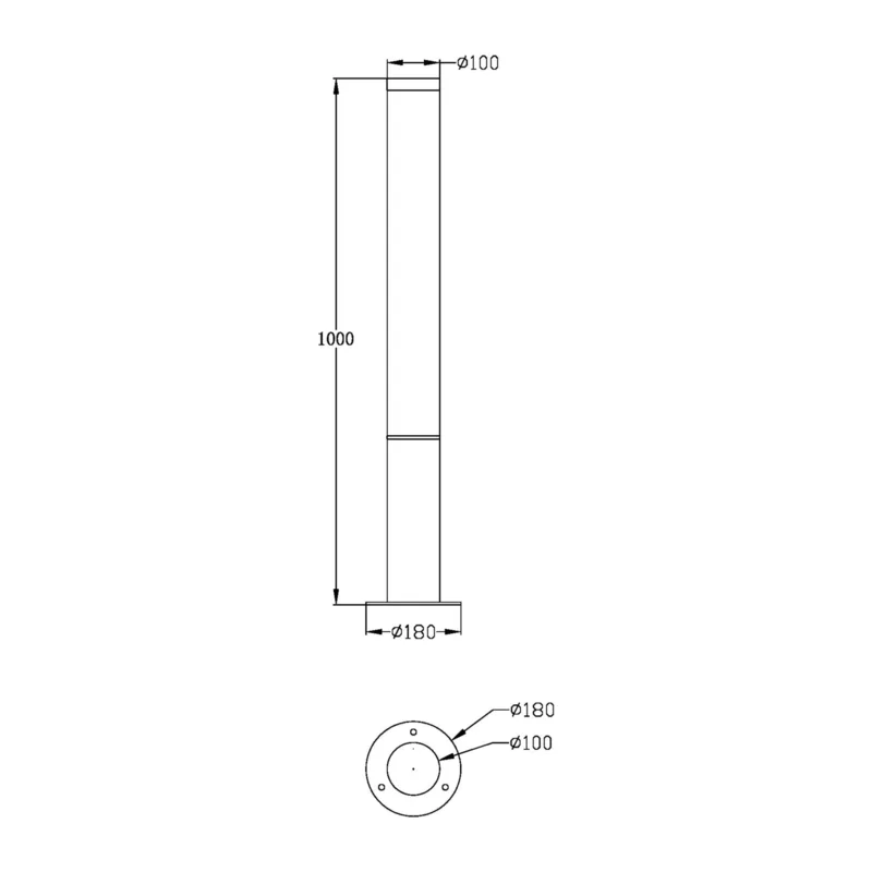 Ландшафтный светильник Гинза / Ginza 3000К 30Вт IP 54 Maytoni O041FL-L30B3K 9