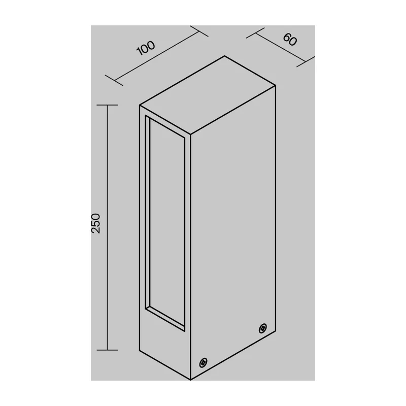 Ландшафтный светильник Хоф / Hof 3000К 6Вт IP 65 Maytoni O422FL-L6GF 3