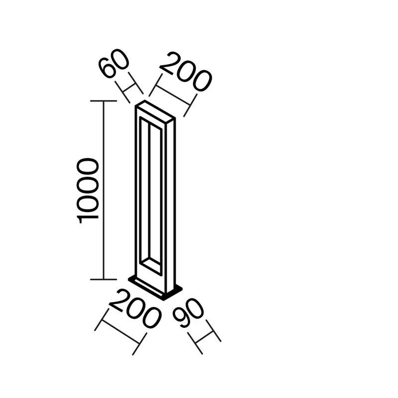 Ландшафтный светильник Бонн / Bonn 3000К 10Вт IP 65 Maytoni O425FL-L10GF 8