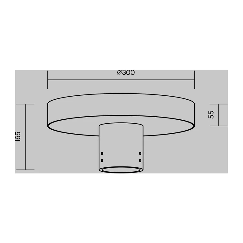 Парковый светильник Катто / Katto 3000К 30Вт IP 65 Maytoni O471H-L30GF3K 8
