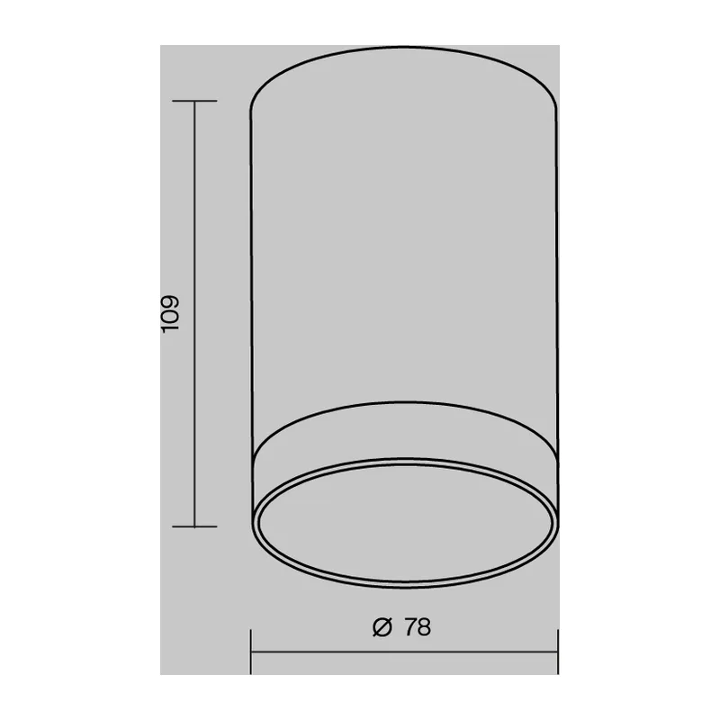 Потолочный светильник Люкс / Luxe 3000К 10Вт IP 65 Maytoni O500CL-L10B3K 7