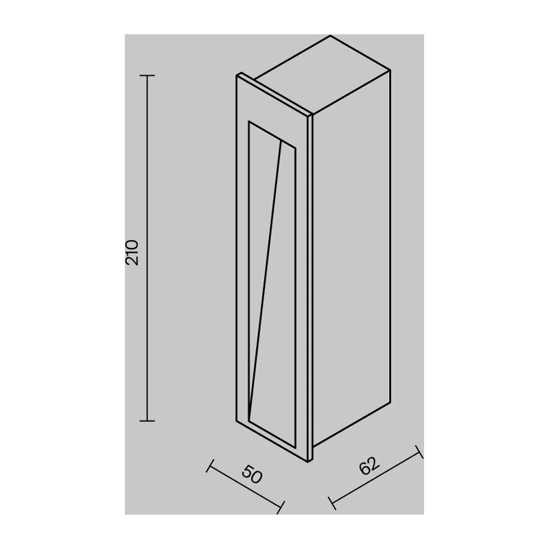 Подсветка для лестниц Холм / Knoll 3000K 4Вт IP 65 Maytoni O513SL-L4B3K 7
