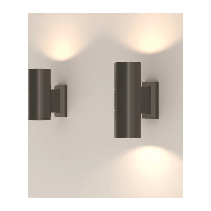 Настенный светильник (бра) Бауэри / Bowery GU10х2 50Вт IP 54 Maytoni O574WL-02B 6