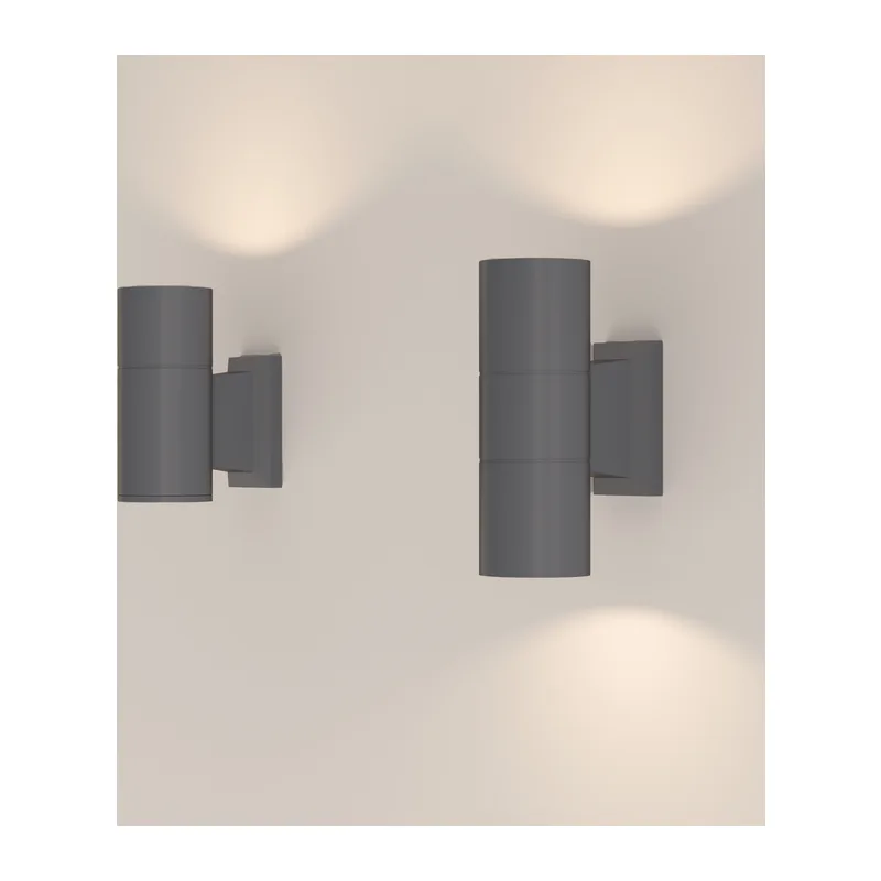 Настенный светильник (бра) Бауэри / Bowery GU10х2 50Вт IP 54 Maytoni O574WL-02GR 7