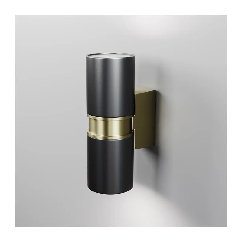 Настенный светильник (бра) Бауэри / Bowery GU10x2 50Вт IP 54 Maytoni O582WL-02B 4