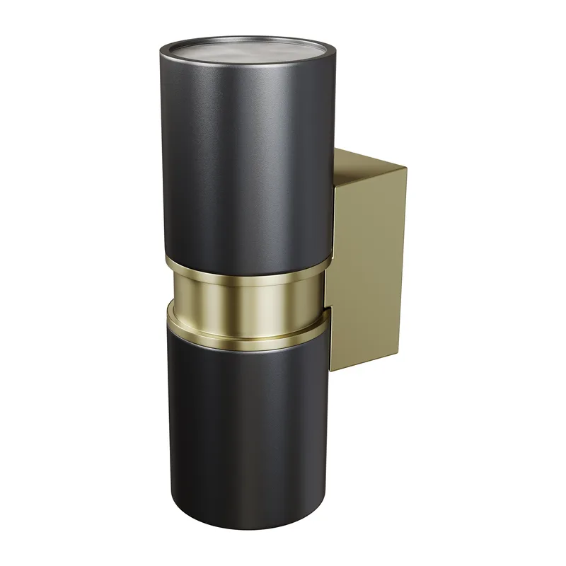 Настенный светильник (бра) Бауэри / Bowery GU10x2 50Вт IP 54 Maytoni O582WL-02B