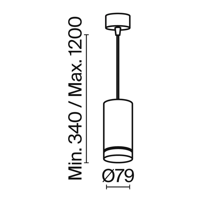 Подвесной светильник Орло / Orlo 4000К 12Вт Maytoni P085PL-12W4K-W 2