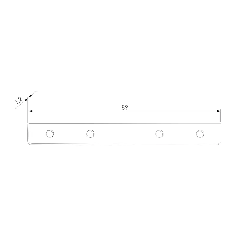 Соединительная планка для профиля LL-2-ALP023 (комплект 2 шт.) PP-2-ALP023 Elektrostandard 2