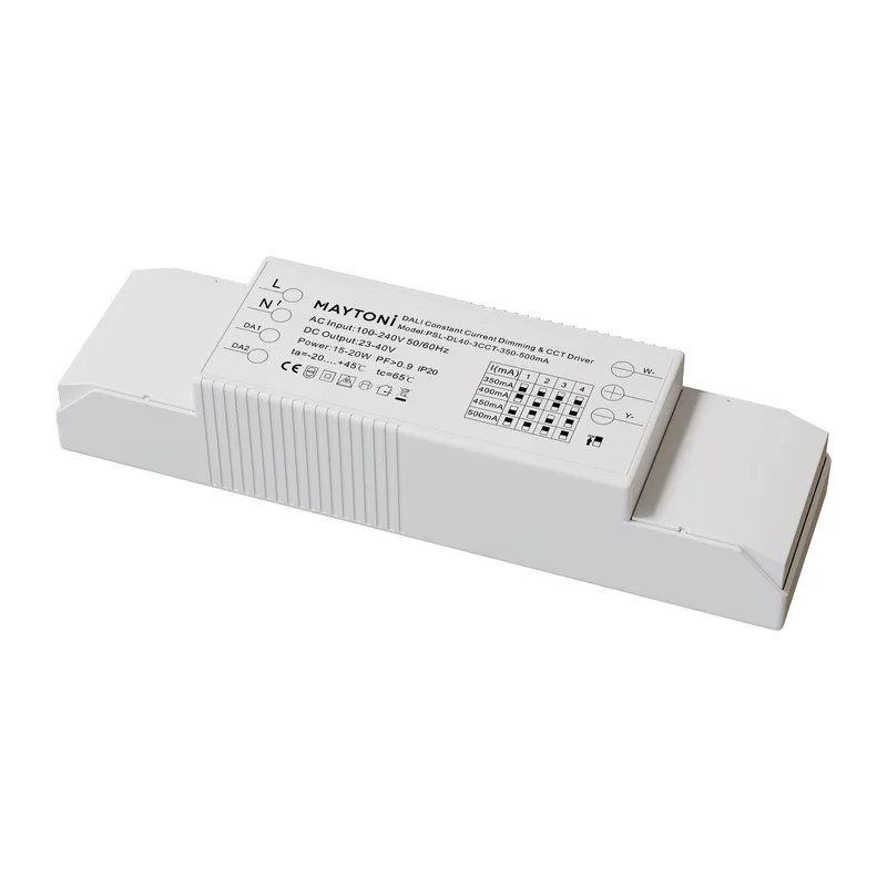 Источник питания DALI CCT(DT8) 15-20W IP20 Maytoni PSL-DL40-3CCT-350-500mA