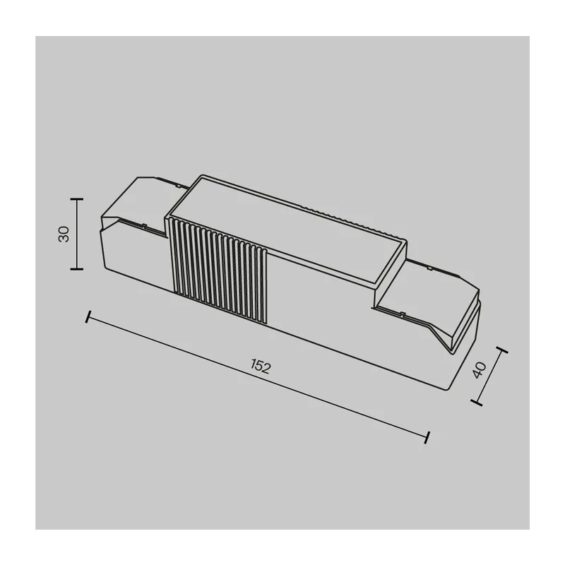 Источник питания DALI DT6 15-20Вт IP20 Maytoni PSL-DL40-S-350-500mA 3