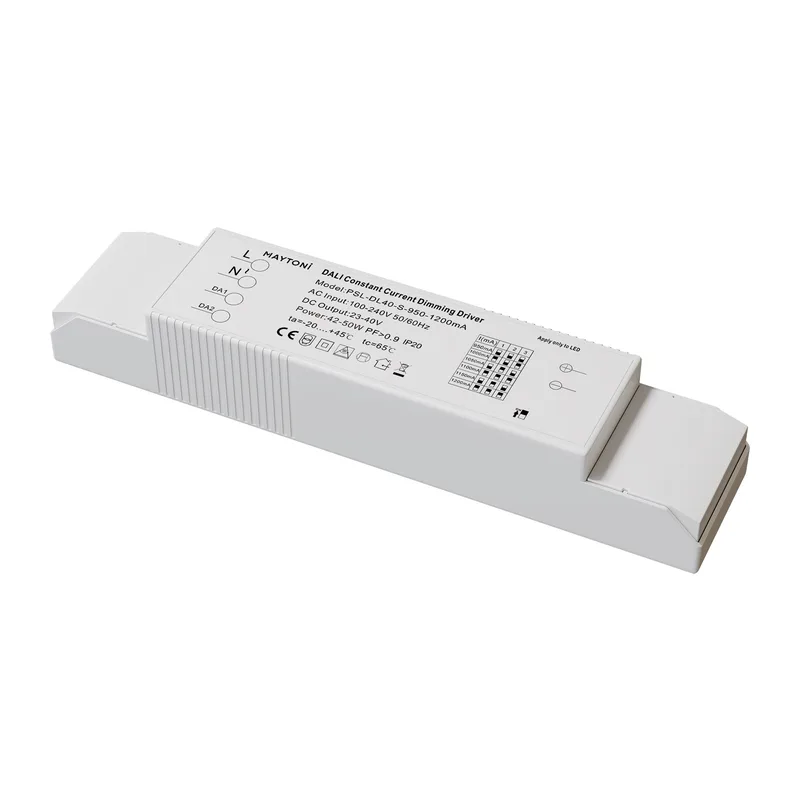 Источник питания DALI DT6 42-50Вт IP20 Maytoni PSL-DL40-S-950-1200mA