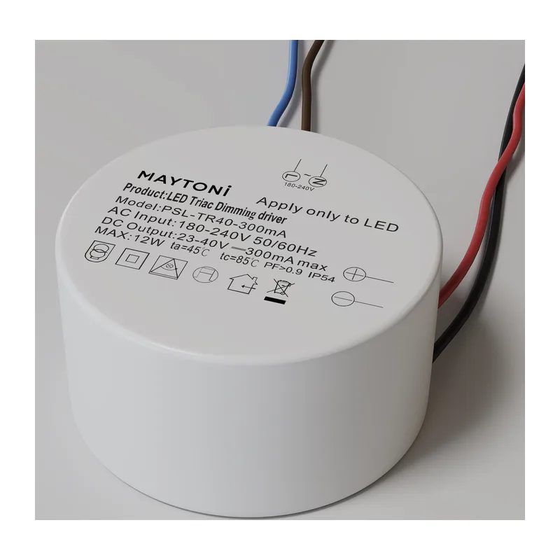 Источник питания TRIAC 12Вт IP54 Maytoni PSL-TR40-300mA 2