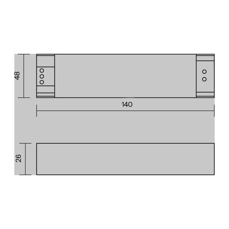 Источник напряжения 48В 100Вт IP20 PSL005 Maytoni PSL005-100W-48V-IP20 5