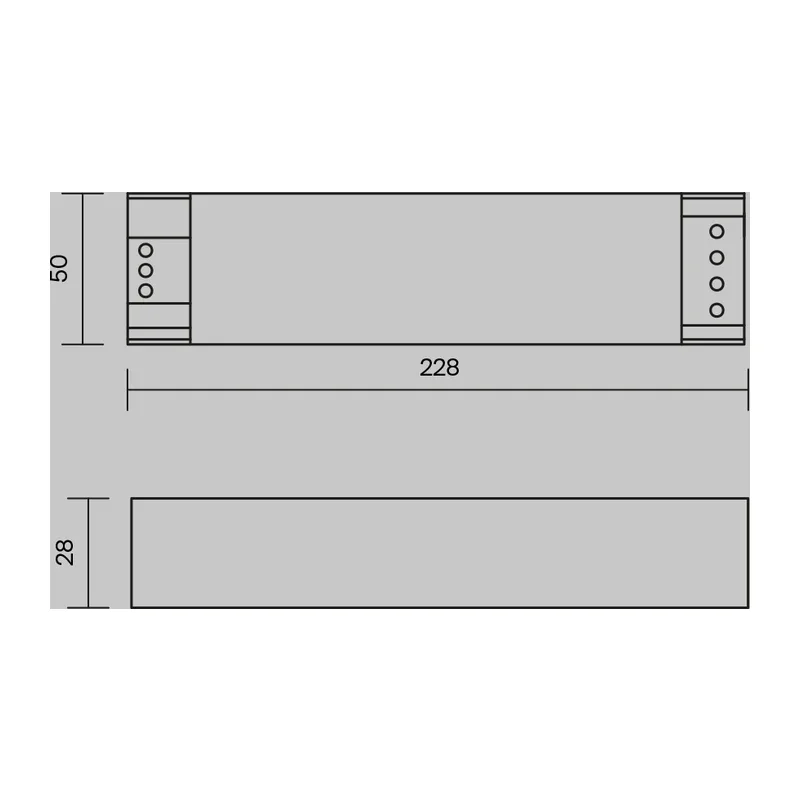 Источник напряжения 48В 200Вт IP20 PSL007 Maytoni PSL007-200W-48V-IP20 4