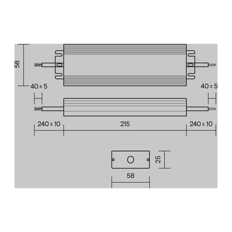 Источник напряжения 48В 100Вт IP67 PSL008 Maytoni PSL008-100W-48V-IP67 6