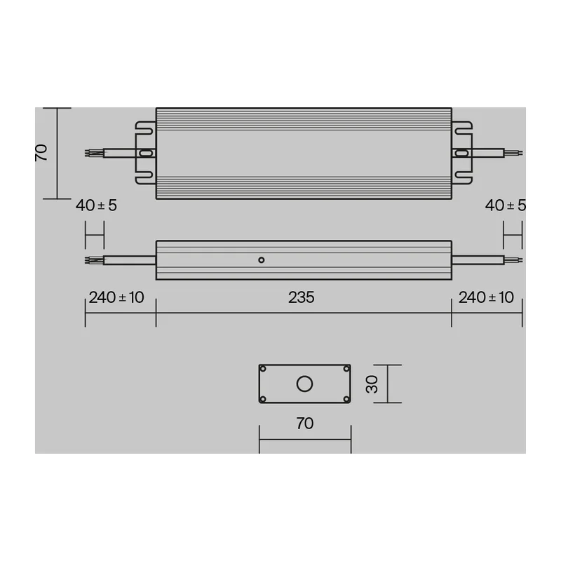 Источник напряжения 48В 150Вт IP67 PSL008 Maytoni PSL008-150W-48V-IP67 6