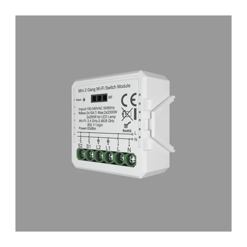 Wi-Fi реле Denkirs Relay | РИЛЭЙ RL1002-SM