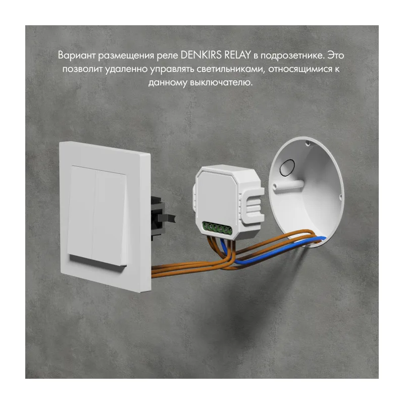 Wi-Fi реле Denkirs Relay | РИЛЭЙ RL1004-DM/1 4