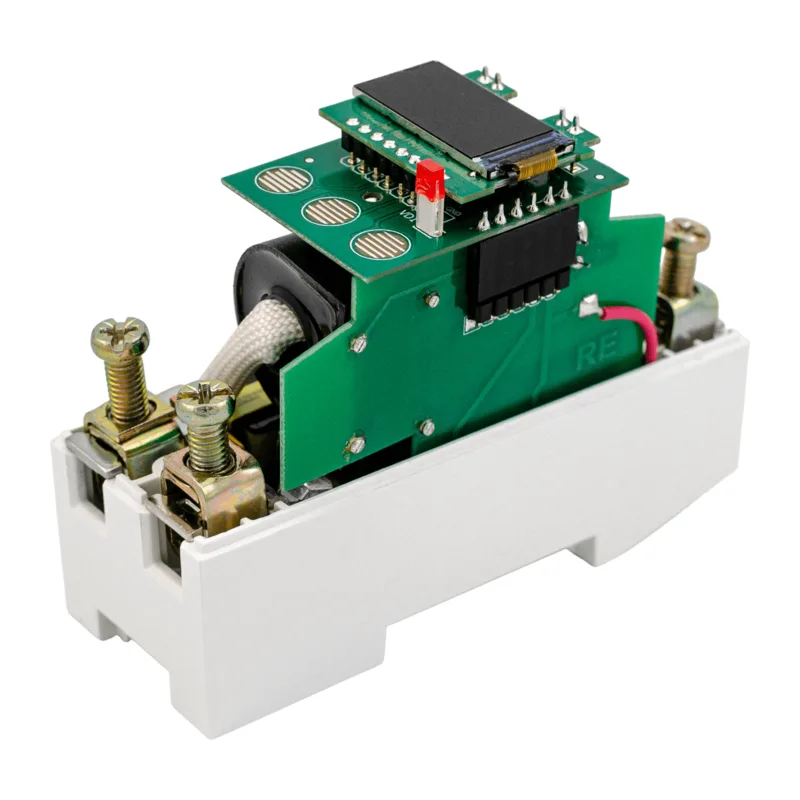 Реле напряжения с контролем тока RE RVA-32А c TFT матрицей 4