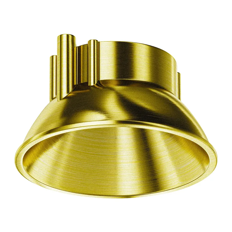 Декоративная рамка-отражатель для светильников серии Альфа / Alfa LED латунь Maytoni Ring8-10W-RD-BS