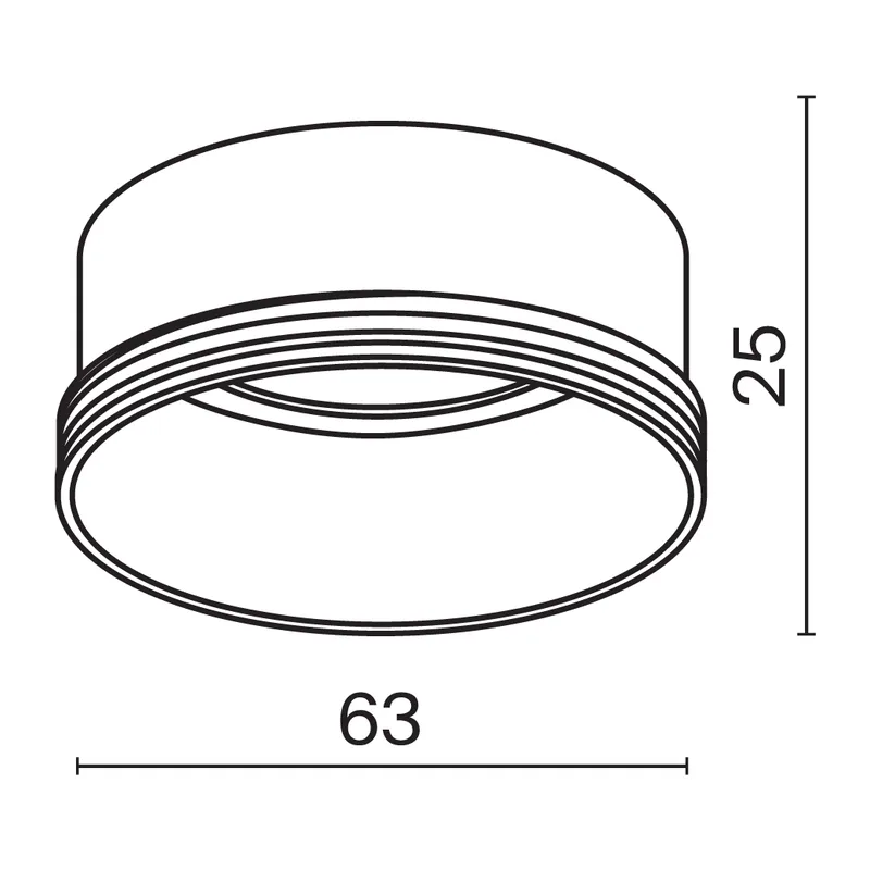 Декоративное кольцо для Фокус / Focus LED 20Вт Maytoni RingL-20-W 2