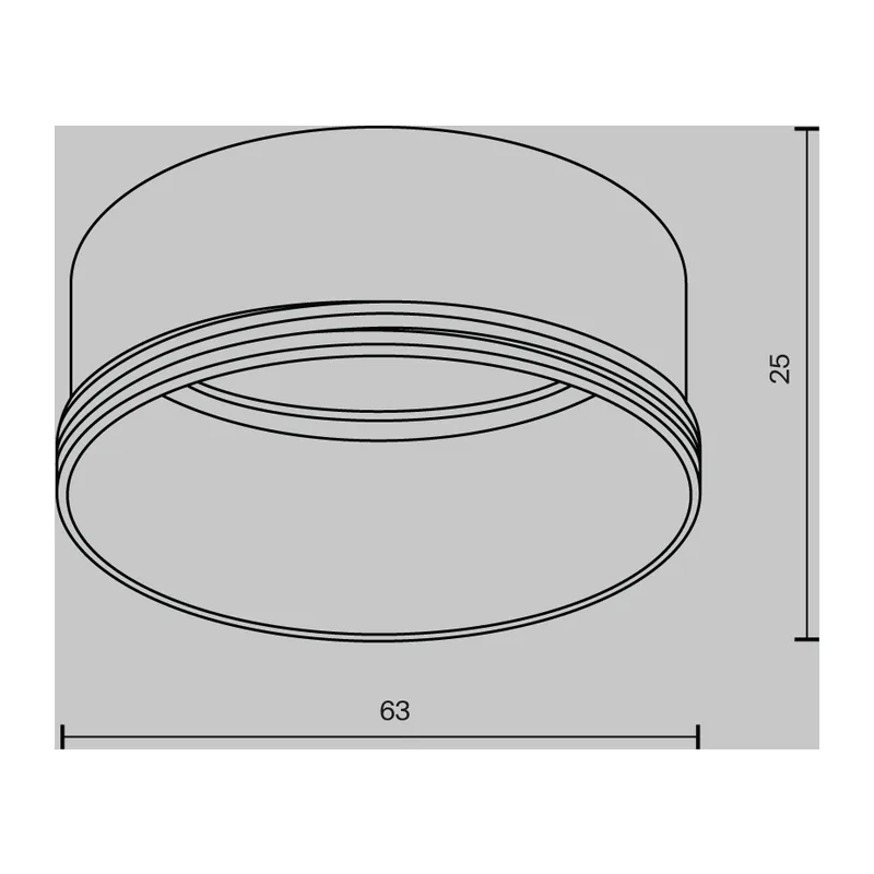 Декоративное кольцо для Фокус / Focus LED 20Вт Maytoni RingL-20-W 6