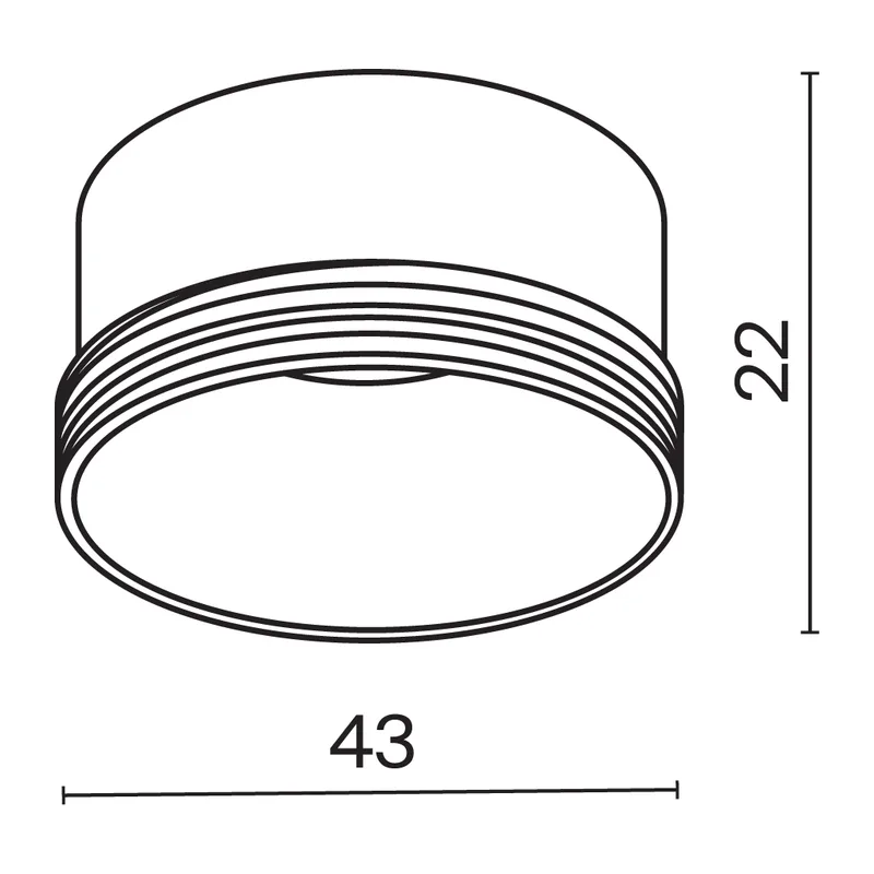 Декоративное кольцо для Фокус / Focus LED 5Вт Maytoni RingS-5-W 2