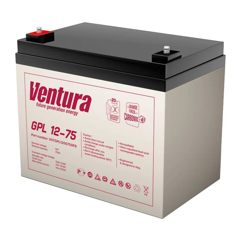 Аккумулятор Ventura GPL 12-75 (12 В 75 Ач)
