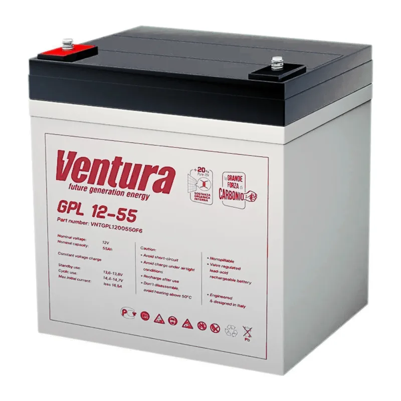 Аккумулятор Ventura GPL 12-55 (12 В 55 Ач)