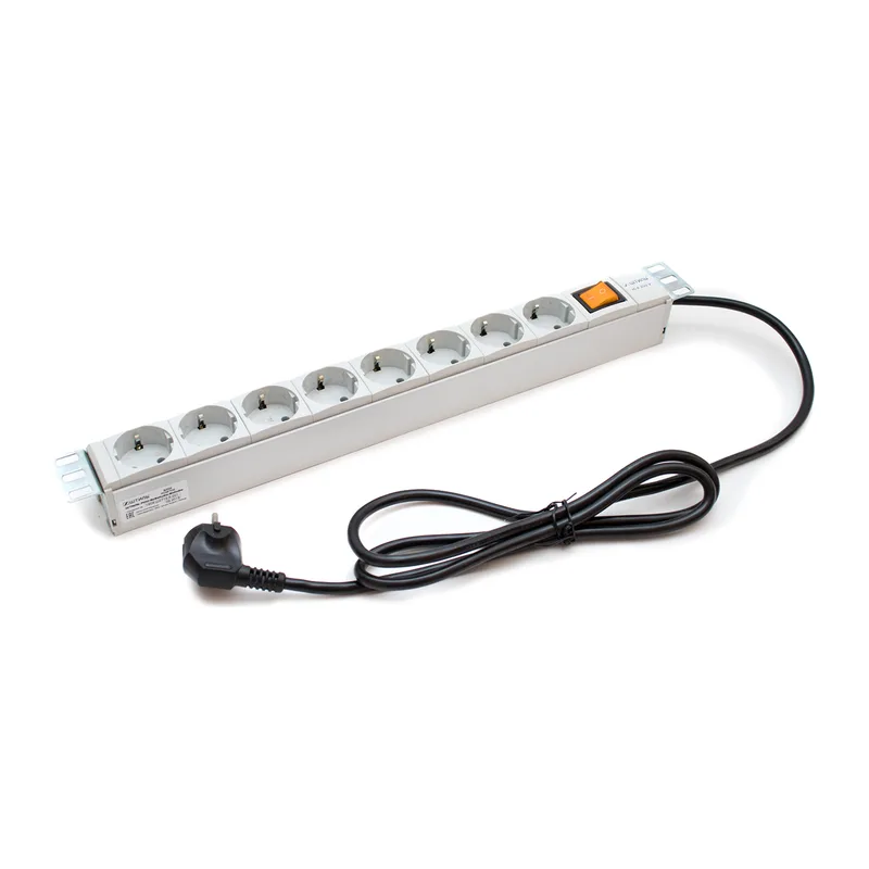 Блок розеток PDU-8xSchuko-Schuko
