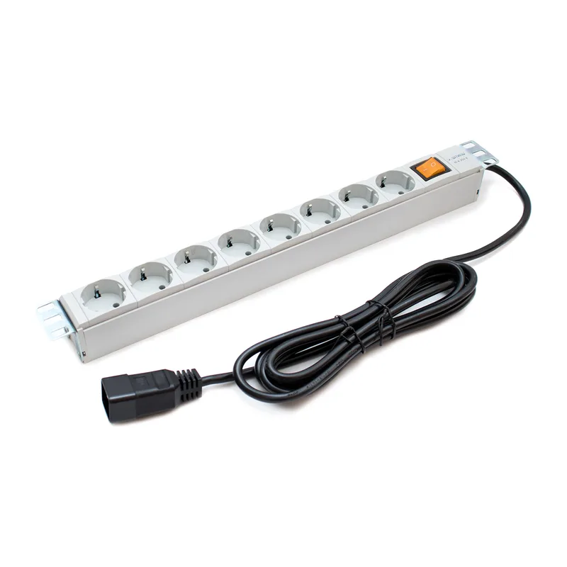 Блок розеток PDU-8xSchuko-С20