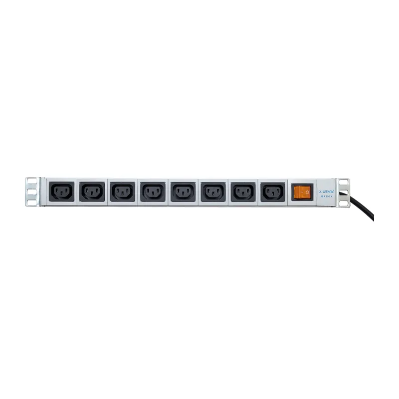 Блок розеток PDU-8xС13-Schuko 2