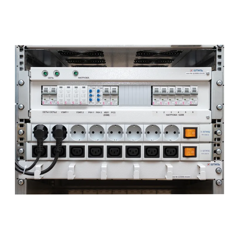 Блок розеток PDU-8xС13-Schuko 5