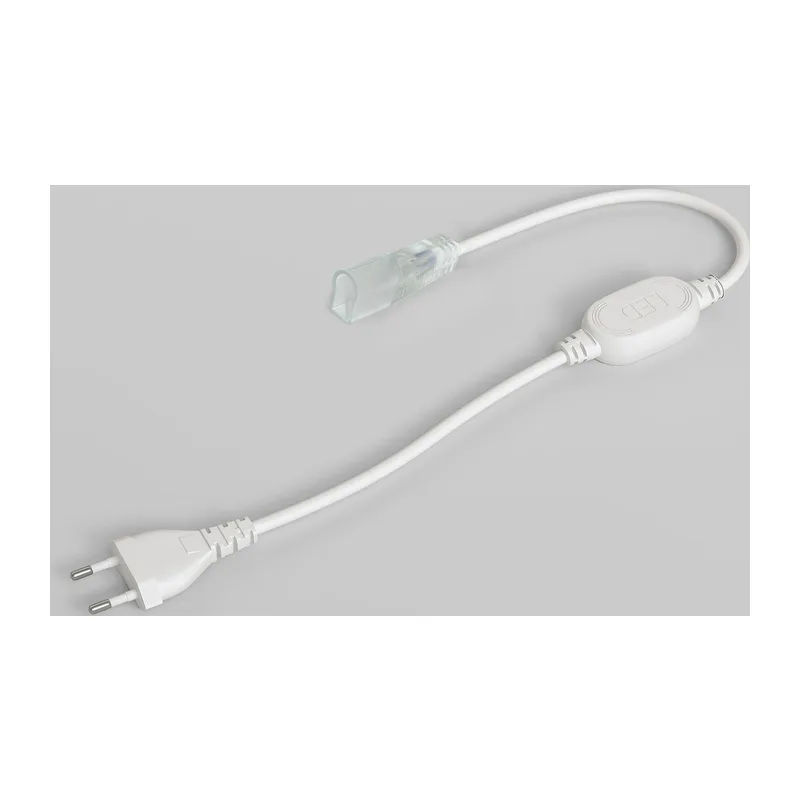 Сетевой шнур для одностороннего светодиодного гибкого неона 220V 2835 SSH-1 Elektrostandard