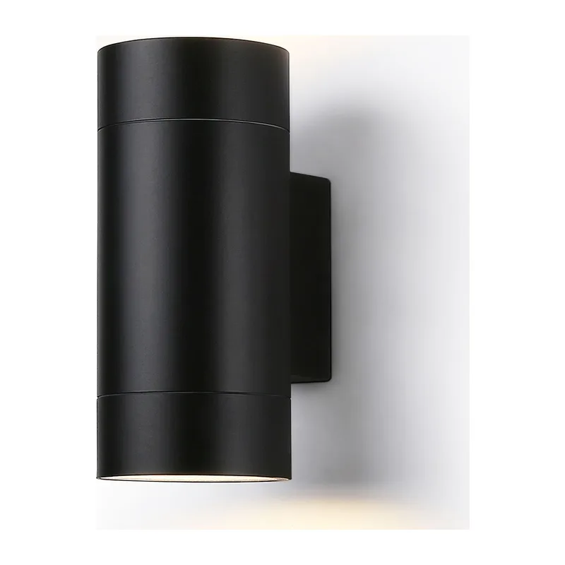Уличный настенный светильник GX53*2 IP54 ST3304/2 BK черный IP54 GX53/2 max 15W 205*90*140 Ambrella Light 5