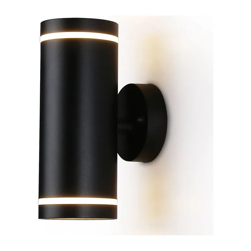 Уличный настенный светильник GX53*2 IP54 ST3333/2 BK черный IP54 GX53/2 max 15W 210*85*125 Ambrella Light 5