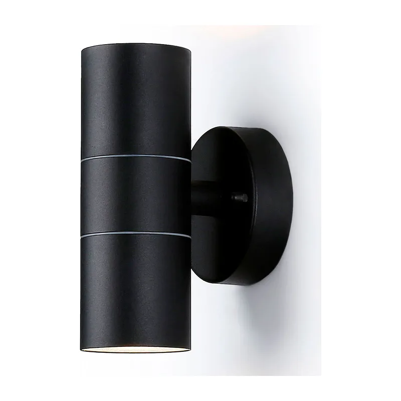 Уличный настенный светильник GU10*2 IP54 ST3707/2 BK черный IP54 GU10/2 max 35W 160*60*95 Ambrella Light 5